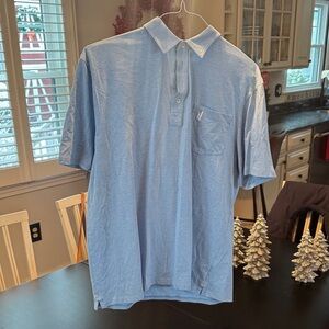 johnnie-O Sky Blue Polo Shirt